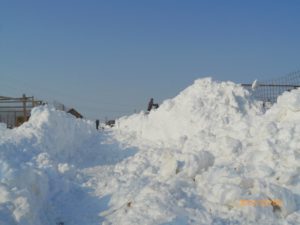 Berge von Schnee Berge von Schnee